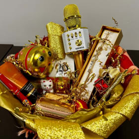 Gift Basket #5: Golden 100 item