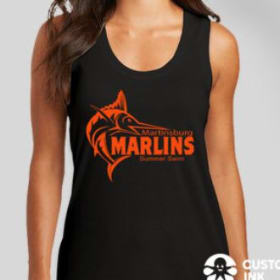 Black Logo Racer-back Tank item