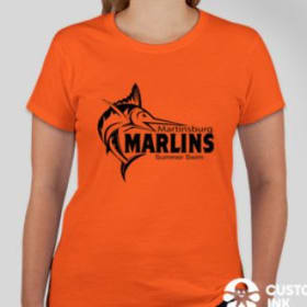 Women's Orange Logo T-shirt item