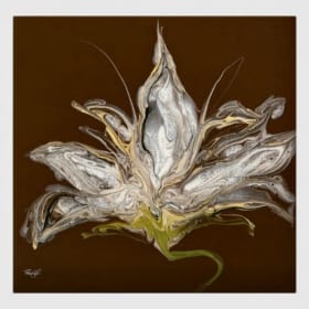 Luster Flower Painting (#268) item