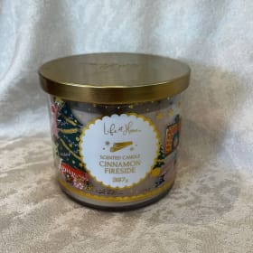 Cinnamon Fireside Jar Candle item