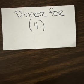 Haute Stuff Catering - Private Dinner for (4) item