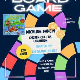 Duckling Dancin Board Game (Value $20) item