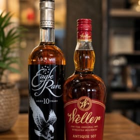 Weller Antique 107 & Eagle Rare Bourbon item