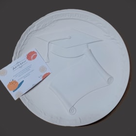 Ceramic Graduation Plate & Poetry Anthology item