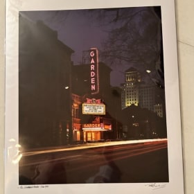 Roy Engelbrecht - Garden Theater circa 1981 - Photographic P item