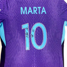 Signed Match-Worn Marta Jersey item