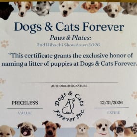Naming a Litter of Puppies item