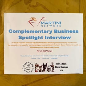 Martini Network Gift Certificate item