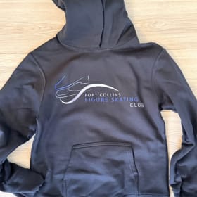 Youth black hoodie (club) item