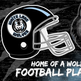 Football Yard Sign item