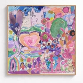 Keepsake Children's Art Collage by Ms. Custer item