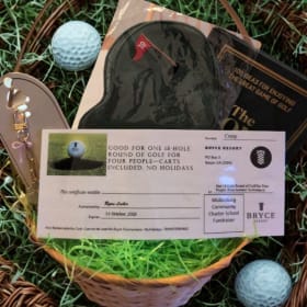 Bryce Golf Getaway donated by FORE-th Grade item