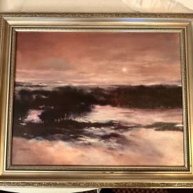 Holly Pultz - Seascape painting (Framed) item