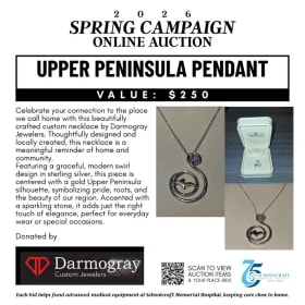 Upper Peninsula Pendant item