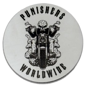 Punishers Drink Coaster - 1 count item