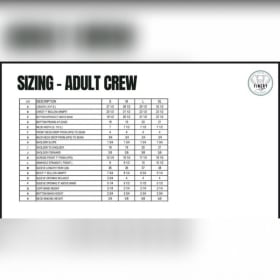Adult Crew Neck Sweatshirt item