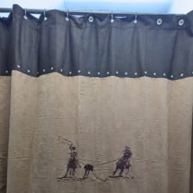 One-of-a-kind Team Roping Shower Curtain item