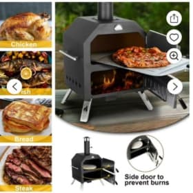 2-Tier Outdoor Pizza Oven item