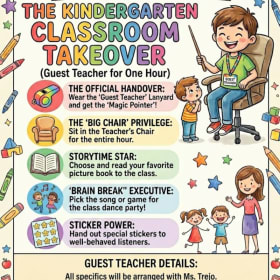 Ms. Trejo Kindergarten Classroom Takeover item