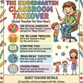Ms. Kinney Kindergarten Classroom Takeover item
