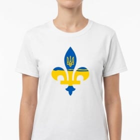 T-Shirt avec logo de l'Alliance des Ukrainiens de Québec item