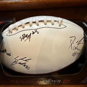 Signed IU Football – Full-Size Licensed Championship Ball item
