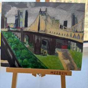 Original Painting Queensboro Bridge - $300 Value item
