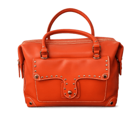 Maxx_ orange leather and silver + Orange Tumi Wallet item