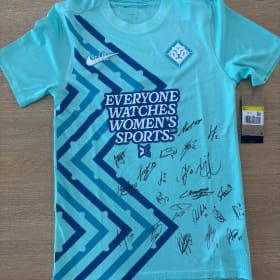 Team signed Home shirt item