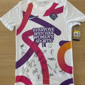 Team signed Away shirt item
