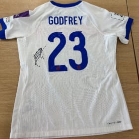 Freya Godfrey's Signed England Under-23s shirt item