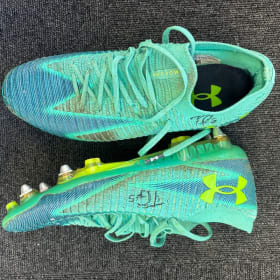 Teyah Goldie signed boots item