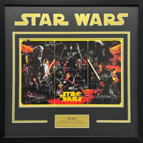 Star Wars GOLD Limited Edition Photo Display item