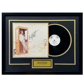 Signed Jimmy Buffett Record Album item