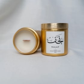 Najaf Scented Crackling Wood Candle - Seas of Noor item