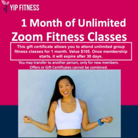 #3 - Yip Fitness - 1 Month Unlimited Membership item