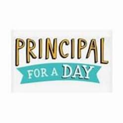 Principal for the Day! item