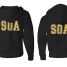 SOA Gildan Hoodie - Full Zip (black) item