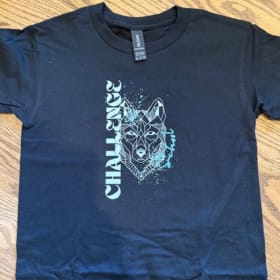 NEW Geometric Wolf (Black) T-shirt item