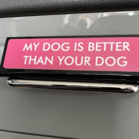 Desk plaque no. 1 item