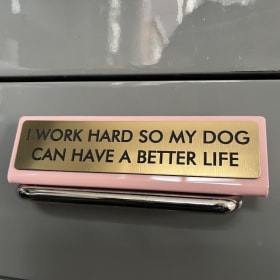 Desk plaque no. 2 item