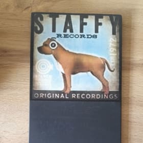 Preloved staffy chalkboard item