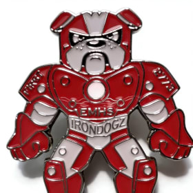 Enamel pin item