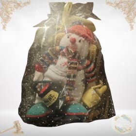 Hand-Knitted Decorator - Sidney Slapstick item