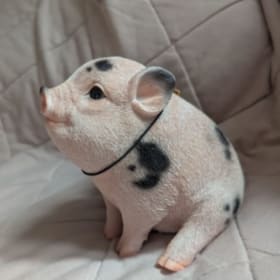 Sweet Little Piggy Figurine # 3 item