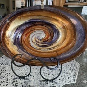 Photo of Multicolored Glass Dish