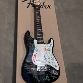 Signed Fender Guitar item