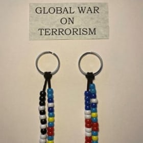 Military Ribbon Keychain item