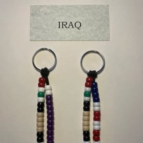 Military Ribbon Keychain item